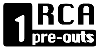RCA pre outs